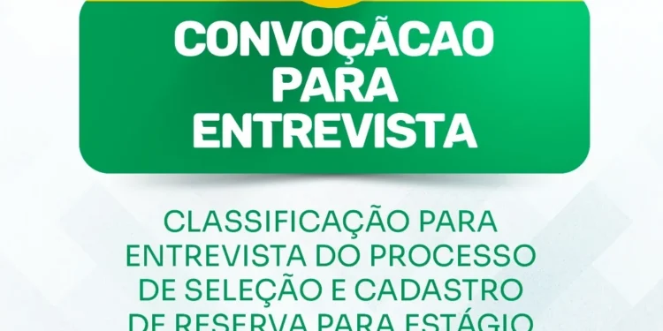 Prefeitura de Paraíso convoca classificados para 2ª fase da seleção para estágio remunerado