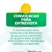 Prefeitura de Paraíso convoca classificados para 2ª fase da seleção para estágio remunerado