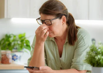 De acordo com um estudo recente, até 50% dos usuários de computador podem desenvolver fadiga ocular digital crédito: Getty Images