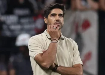 Abel Ferreira, técnico do Palmeiras. • Cesar Greco/Palmeiras