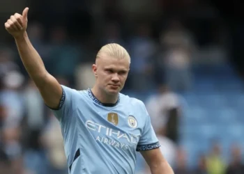 Erling Haaland • Foto: Neal Simpson/Sportsphoto/Allstar via Getty Images