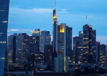 Vista do distrito financeiro de Frankfurt, na Alemanha • 13/08/2019 REUTERS/Kai Pfaffenbach