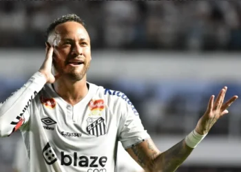 Neymar foi fundamental na vitória do Santos contra o Red Bull Bragantino pelas quartas do Paulistão • Foto: JOTA ERRE/AGÊNCIA O DIA/AGÊNCIA O DIA/ESTADÃO CONTEÚDO