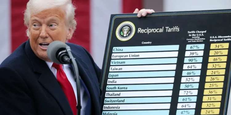 De 10% a 50%: entenda tudo sobre tarifas recíprocas anunciadas por Trump