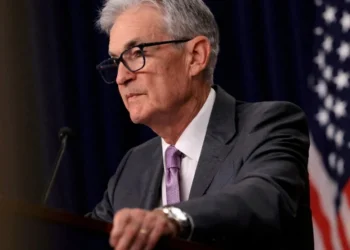 Chair do Federal Reserve, Jerome Powell, fala em entrevista coletiva à imprensa, em Washington, EUA • 31/07/2024 REUTERS/Kevin Mohatt