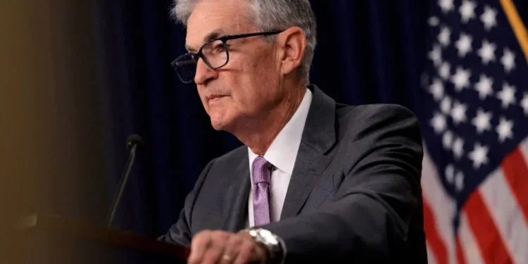 Chair do Federal Reserve, Jerome Powell, fala em entrevista coletiva à imprensa, em Washington, EUA • 31/07/2024 REUTERS/Kevin Mohatt
