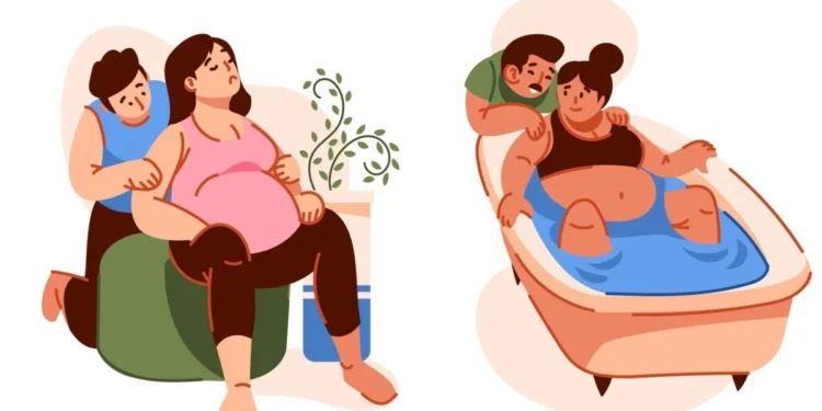 Imersão em água no parto alivia dor e traz outros benefícios, aponta estudo