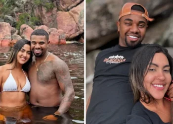 Davi Brito deu "um tempo" no relacionamento com Adriana Paula, cirurgiã dentista e clínica geral • Instagram/Davi Brito