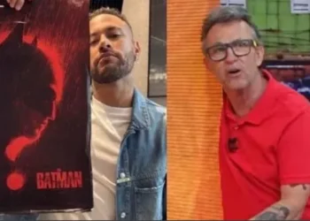 Neto manda recado para Neymar durante programa ao vivo • Reprodução/YouTube