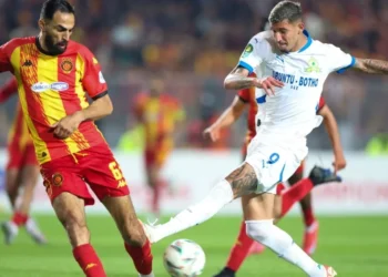 Esperánce de Tunis e Mamelodi Sundowns ficaram no 0 a 0 no jogo da volta da Champions da África • Divulgação/Mamelodi Sundowns