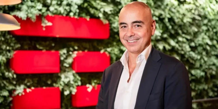 CEO da Tim, Alberto Griselli • Reprodução TIM