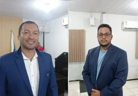 Vereadores Jocemar Madruga e Hérico Milhomens Fotos: Portal LJ