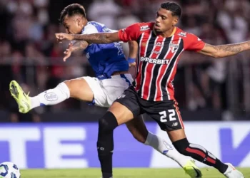 Lance de jogo em São Paulo x Cruzeiro • Marco Galvão/Cruzeiro