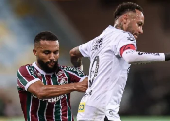 Neymar e Samuel Xavier trocaram farpas • MARCELO GONÇALVES / FLUMINENSE F.C.