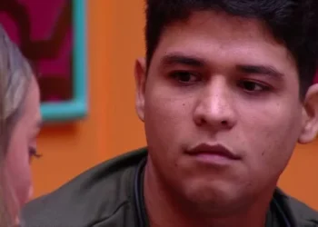 Guilherme e Renata discutiram no BBB 25 • Reprodução/Globo