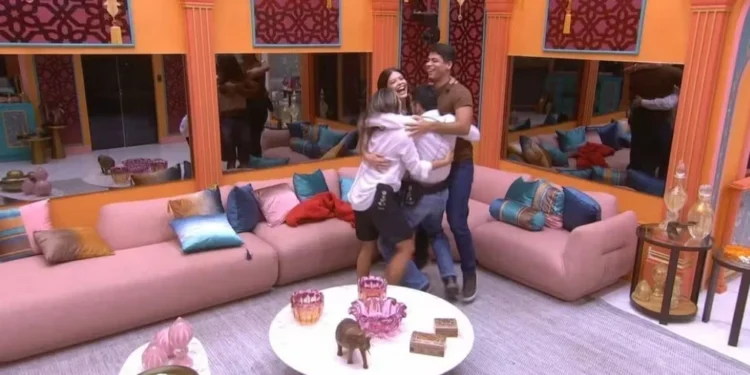 Top 4 do BBB 25 • Reprodução/Globo
