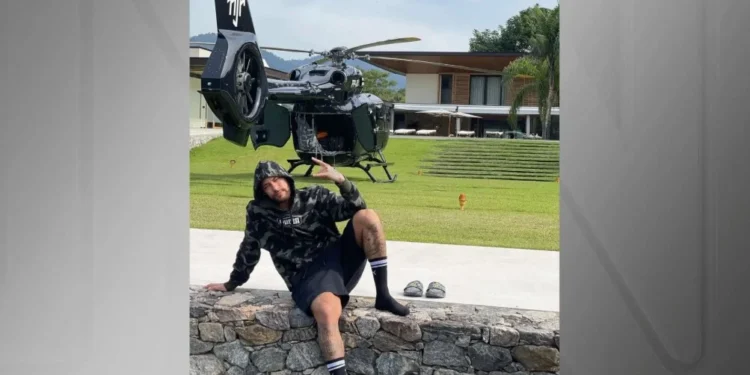 Helicóptero de Neymar parado: Veja documentos exigidos para voo no Brasil