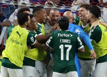 Weverton foi decisivo para a liderança do Palmeiras no Brasileirão • Cesar Greco/Palmeiras