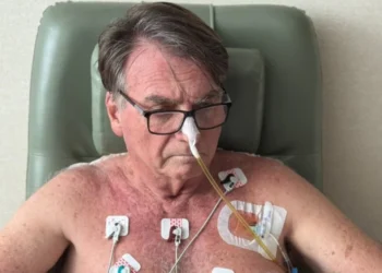 Jair Bolsonaro segue internado em Brasília • 16/04/2025-Reprodução/X/@jairbolsonaro