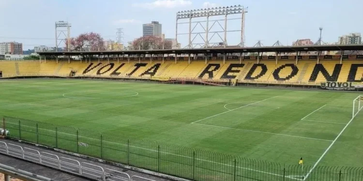 Estádio Raulino de Oliveira, casa do Volta Redonda • Reprodução/Instagam/Volta Redonda