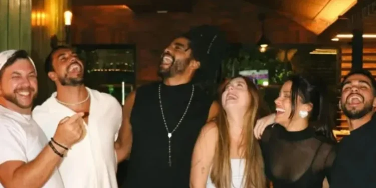 Participantes do Quarto Fantástico estiveram juntos no dia antes da final do BBB25 • Reprodução/Instagram