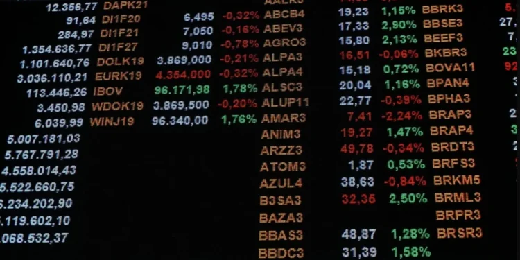 Bolsa de Valores do Brasil • NurPhoto via Getty Images