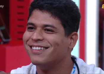 Guilherme Vilar é um dos finalistas do BBB25 • Globoplay/Reprodução