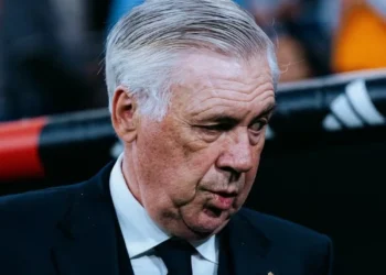 Carlo Ancelotti dificilmente seguirá no Real Madrid para a próxima temporada — Foto: Jonathan Guimarães / One9 Content