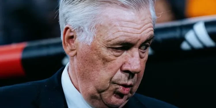 Carlo Ancelotti dificilmente seguirá no Real Madrid para a próxima temporada — Foto: Jonathan Guimarães / One9 Content