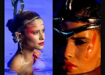 Isadora Cruz é a estrela da nova abertura do programa, que homenageia a versão icônica com Isadora Ribeiro • Globo/Estevam Avellar / Acervo Globo