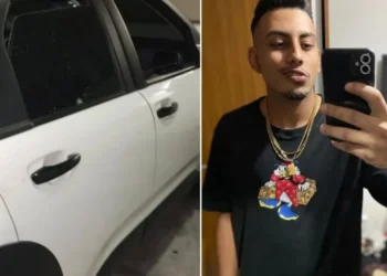 Caso ocorreu na Avenida Corredor ABD, no centro de Diadema • Reprodução/ Lucas Batistela