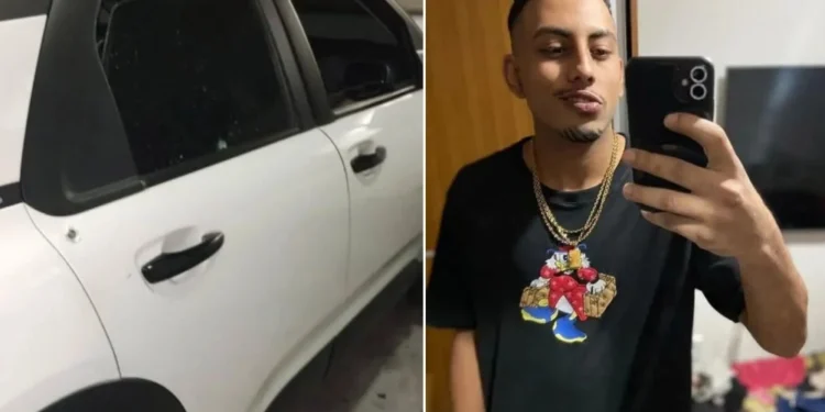 Caso ocorreu na Avenida Corredor ABD, no centro de Diadema • Reprodução/ Lucas Batistela