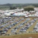 Vista aérea da Agrishow, a maior feira de agronegócio da América Latina • Reprodução: Instagram