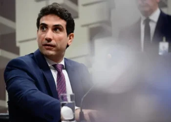 Gabriel Galípolo, presidente do Banco Central, em audiência da Comissão de Assuntos Econômicos do Senado • Saulo Cruz/Agência Senado