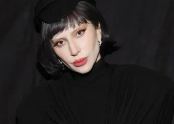 Lady Gaga se apresenta na praia de Copacabana, no Rio, no dia 3 de maio • Reprodução/Redes sociais