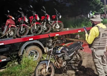 A moto foi recolhida e encaminhada à 6ª Delegacia Regional de Polícia Civil (DRPC) de Porto Nacional - Créditos: Ascom Detran/TO / Governo do Tocantins