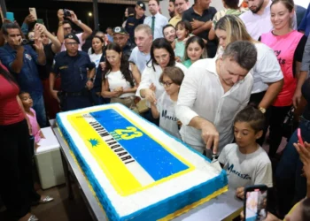 Eduardo Siqueira Campos entrega obras no Jardim Taquari com investimentos de aproximadamente R$ 4,5 milhões