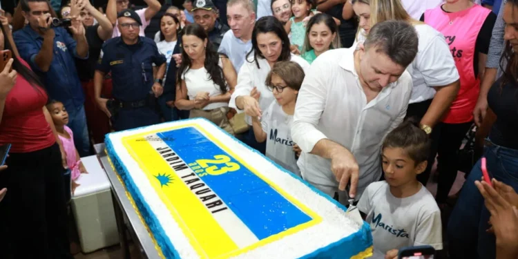 Eduardo Siqueira Campos entrega obras no Jardim Taquari com investimentos de aproximadamente R$ 4,5 milhões