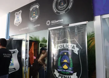 Seciju conta com estande da Polícia Penal na Agrotins 25 Anos. Créditos: Nayla Oliveira/Governo do Tocantins.