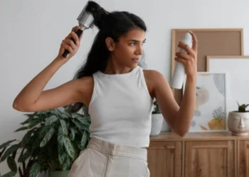 A escovação regular distribui a oleosidade natural da raiz até as pontas, reduz o frizz, ativa a circulação do couro cabeludo e previne a quebra
crédito: Freepik