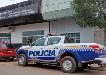 Equipe do 3ºBPM da Polícia Militar localizou foragido, após receber denúncia em Pedro Afonso - Foto: Ascom 3º BPM