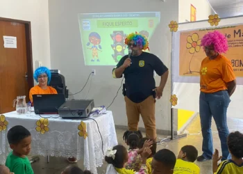 Ação contou com palestras e dinâmicas interativas com foco na prevenção de abusos e na conscientização sobre segurança pessoal - Divulgação PC/TO