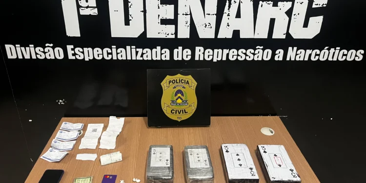 Polícia Civil do Tocantins prende mulher por tráfico interestadual de drogas em Terminal Rodoviário de Palmas