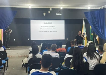 Caminhos Seguros: Equipe do SIOP realiza palestras educativas em Gurupi para comunidade escolar