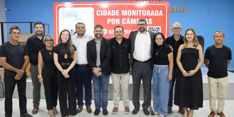 Com apoio da SSP/TO, Conseg Formoso do Araguaia e parceiros inauguram sistema de videomonitoramento da cidade