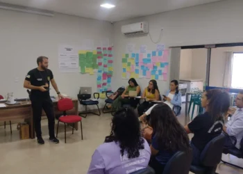 O delegado regional Eduardo Nunes abordou pontos que são de interesse comum das instituições que compõem a rede de proteção - Divulgação PCTO