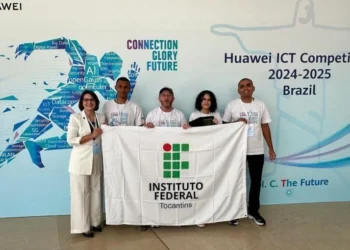 Estudantes do IFTO brilham em evento global da Huawei, na China, e recebem votos de aplausos da deputada Janad Valcari