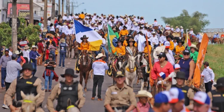 Cavalgadas e tropeadas devem ser cadastradas na Adapec. Foto - Adilvan Nogueira / Governo do Tocantins.