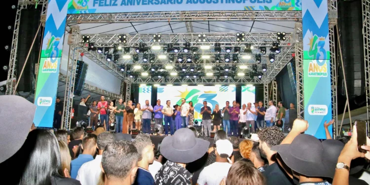 Governador Wanderlei Barbosa celebra aniversário de Augustinópolis e ressalta importantes obras que impulsionam o desenvolvimento da região