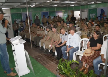 Presente no 2º Seminário de Patrulhamento Rural da PMTO, o titular da Seagro, Jaime Café, ressaltou o papel fundamental da Polícia Militar na proteção do campo e da população - Crédito: Ademir dos Anjos/Governo do Tocantins